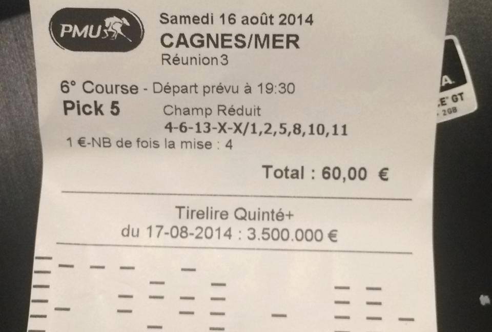 3816,40 € de gains.