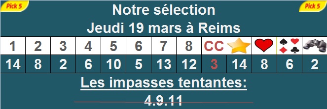 Pronostic pick 5