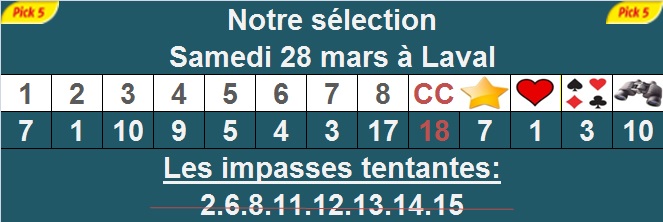 Pronostic pick 5